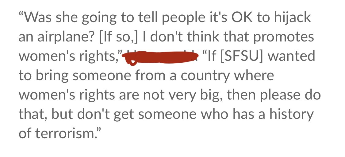 SJSUSJP's tweet image. The microaggressions coming from Students Supporting Israel’s leadership 🤣🤣🤣 show’s how deep rooted racism and white supremacy is in the Zionist ideology.  #LeilaKhaled