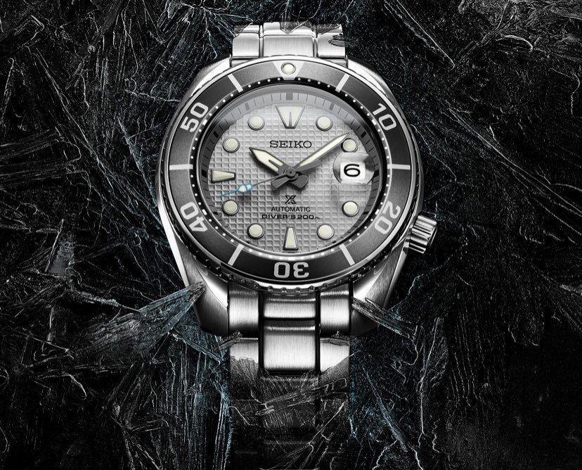 SeikoProspex's tweet image. The Ice Diver series pays tribute to the durability of #Seiko #DiversWatches in the coldest and iciest conditions. The distinctively patterned dials, in gray, green, &amp;amp; light blue, evoke the brilliantly changing reflections of light on glacial ice. #IceDiver #SPB175 #Sumo #Prospex