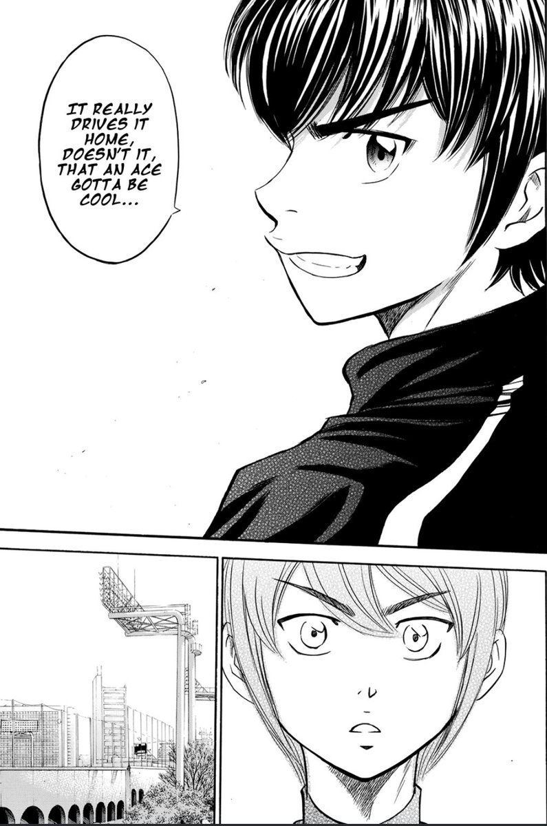 late post but the moment haruichi realized "oh. eijun. o h. /oh/."