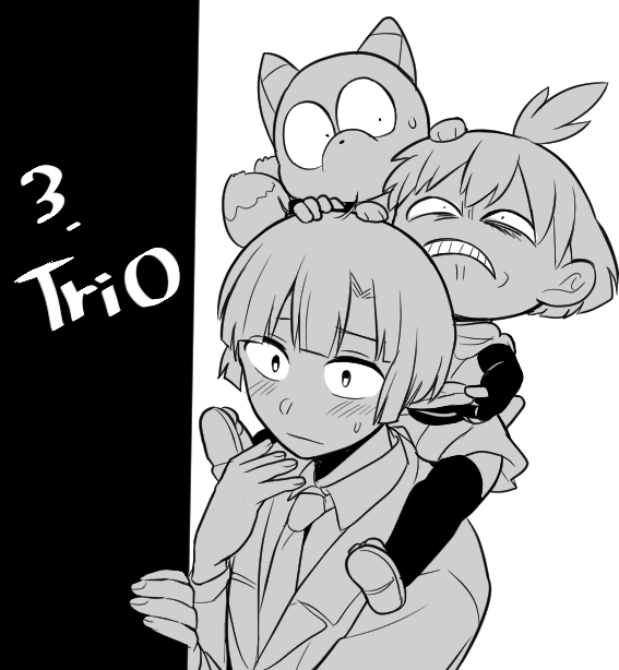 【創作】
楽しいお題祭りに便乗だー!!!
day1,day2.day3 まとめて描いたよ!!!
#kabotober 