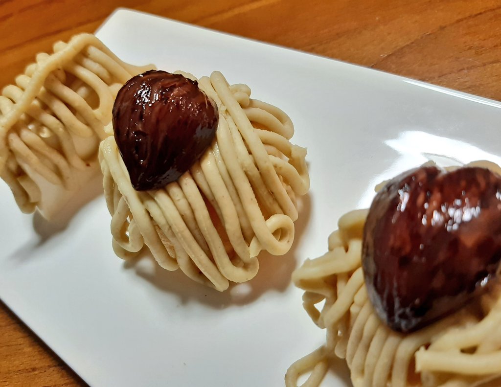 手作りモンブラン 手作りモンブラン