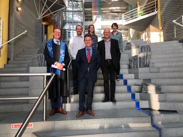 MarPipeProject's tweet photo. ESR 3 Yannik Schneider successfully defended his PhD thesis this week and was awarded with the highest academic degree! Congratulations, Dr. Schneider! All the best for your future! 👨🎓👏🧑🔬🍾 #MarPipe #marine #biodiscovery #metabolites #bioactive #PhDone https://t.co/xIyGiB4b1Y