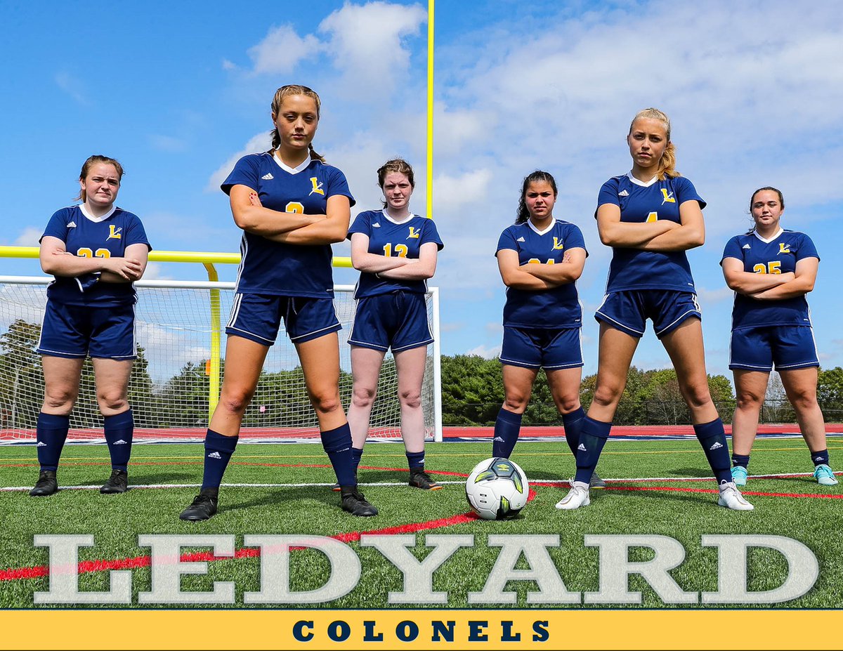GSoccerColonels's tweet photo. This afternoon we celebrate this strong, intelligent and incredible group of ladies.  Our “Senior Night”game kicks off at 4:00 vs Fitch on the Ledyard turf and will also be broadcast via the NFHS network.  @ledyardsports @CoachLehet https://t.co/L4PDMU4fKx