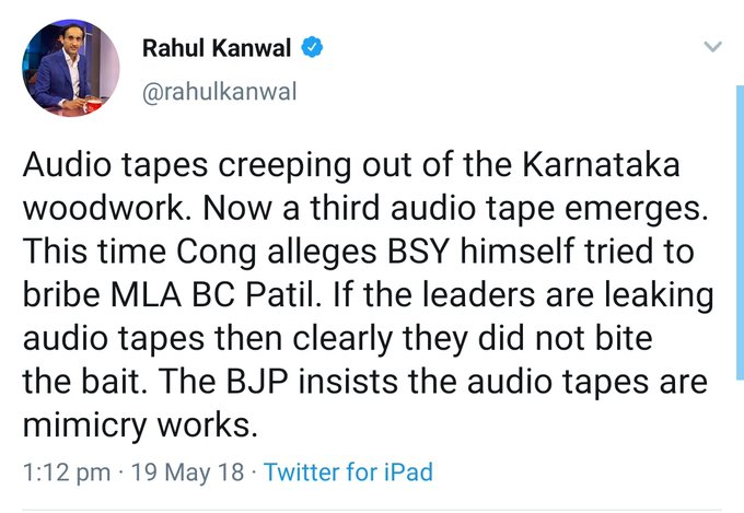  #YeBhaaratKePatrakaarWe WILL leak private conversations / chats of all and sundry with no regard to their right to privacy. But don't you DARE leak our conversations, we are warning you!Btw, NO  #Presstitute talking about the content wherein a colleague is actually instigating!