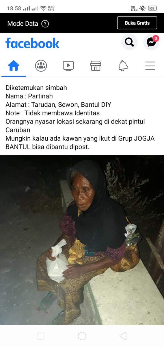 WONDERFULDLINGO's tweet photo. mohon bantuannya teman teman, barangkali ada yang mengenali simbah ini. info dari grup WhatsApp..
mathur nuwun 🙏 https://t.co/zemHNPDwhu