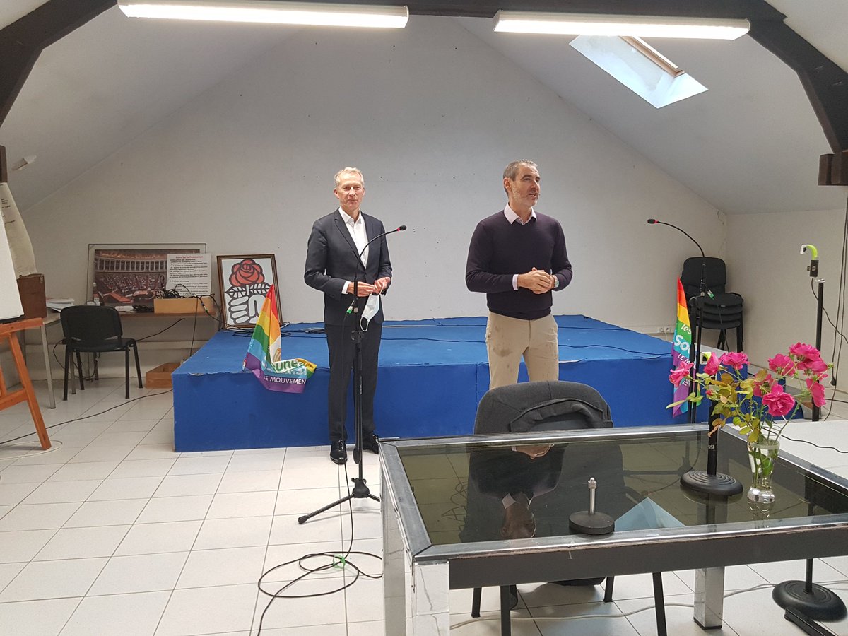 PS_LRSY's tweet photo. Nous avons reçu @guillaumegarot ce matin à la maison des socialistes, venu présenter sa candidature afin de mener notre liste de rassemblement aux élections régionales. https://t.co/60tERQuLQ5
