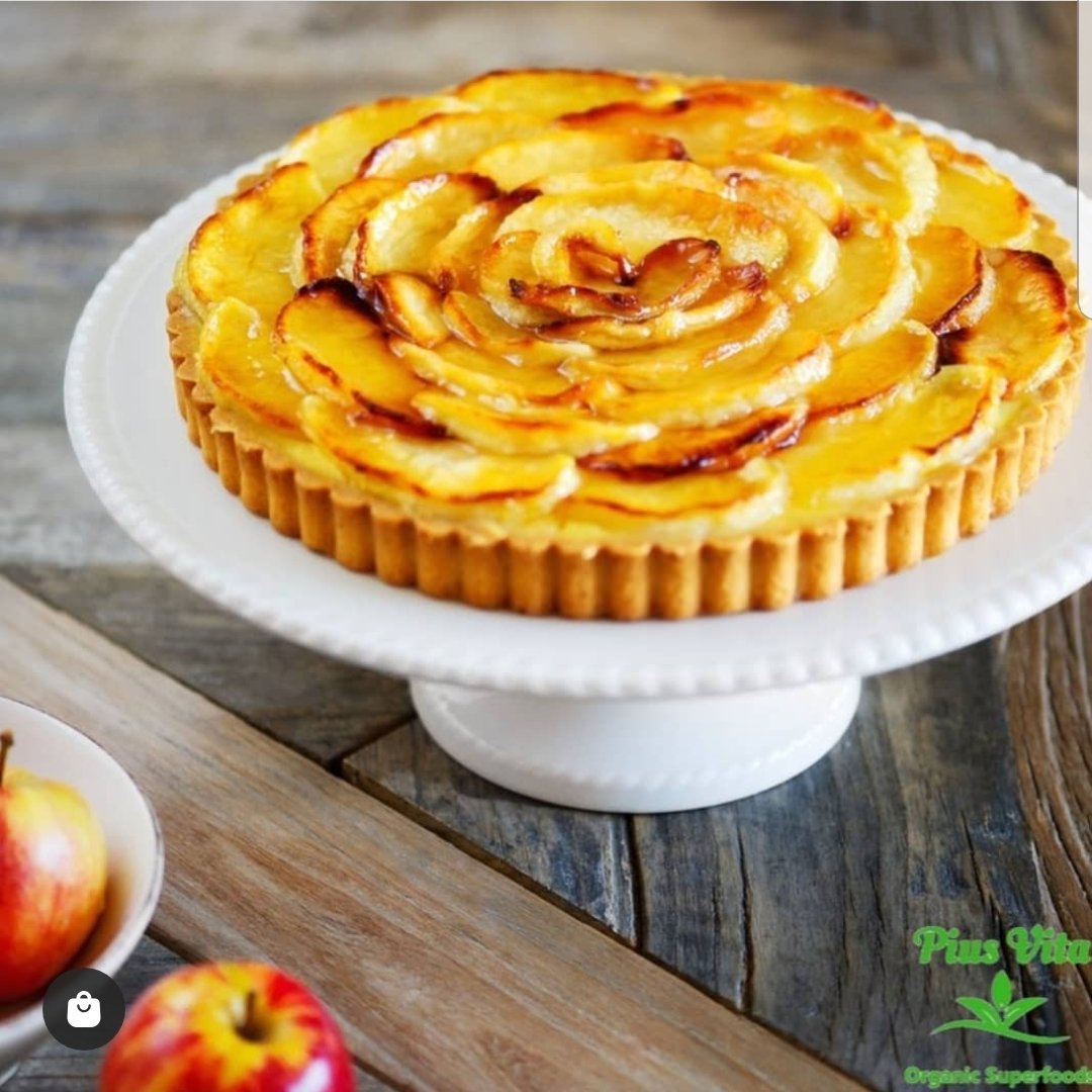 Delicious Apple Tart made with ancient grain flour.

Everyday Health advised Ancient Grains provide Healthy Carbs, which are linked to prevention of many diseases!

Recipe and instructions on our Instagram page.  

#Vegan #vegetarian #plantbased  #appletart #Healthy #organicfood