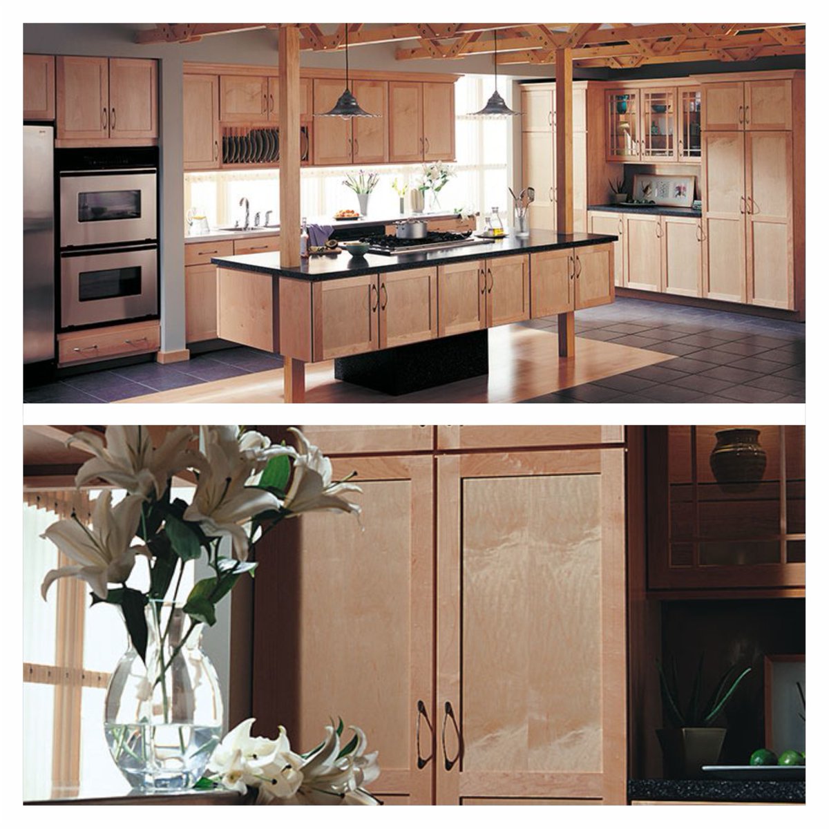 Sunderlands1883's tweet photo. Exhibiting the #MerillatClassic®️, a beautiful play of light and dark colours with cabinet tops to provide a needed contrast to the natural light finish.
#sunderlands #cabinetry #kitchen #modernkitchendesigns #kitcheninterior #moderarchitecture #interiordesign #kitchendesign https://t.co/AnbCBmSKQ2