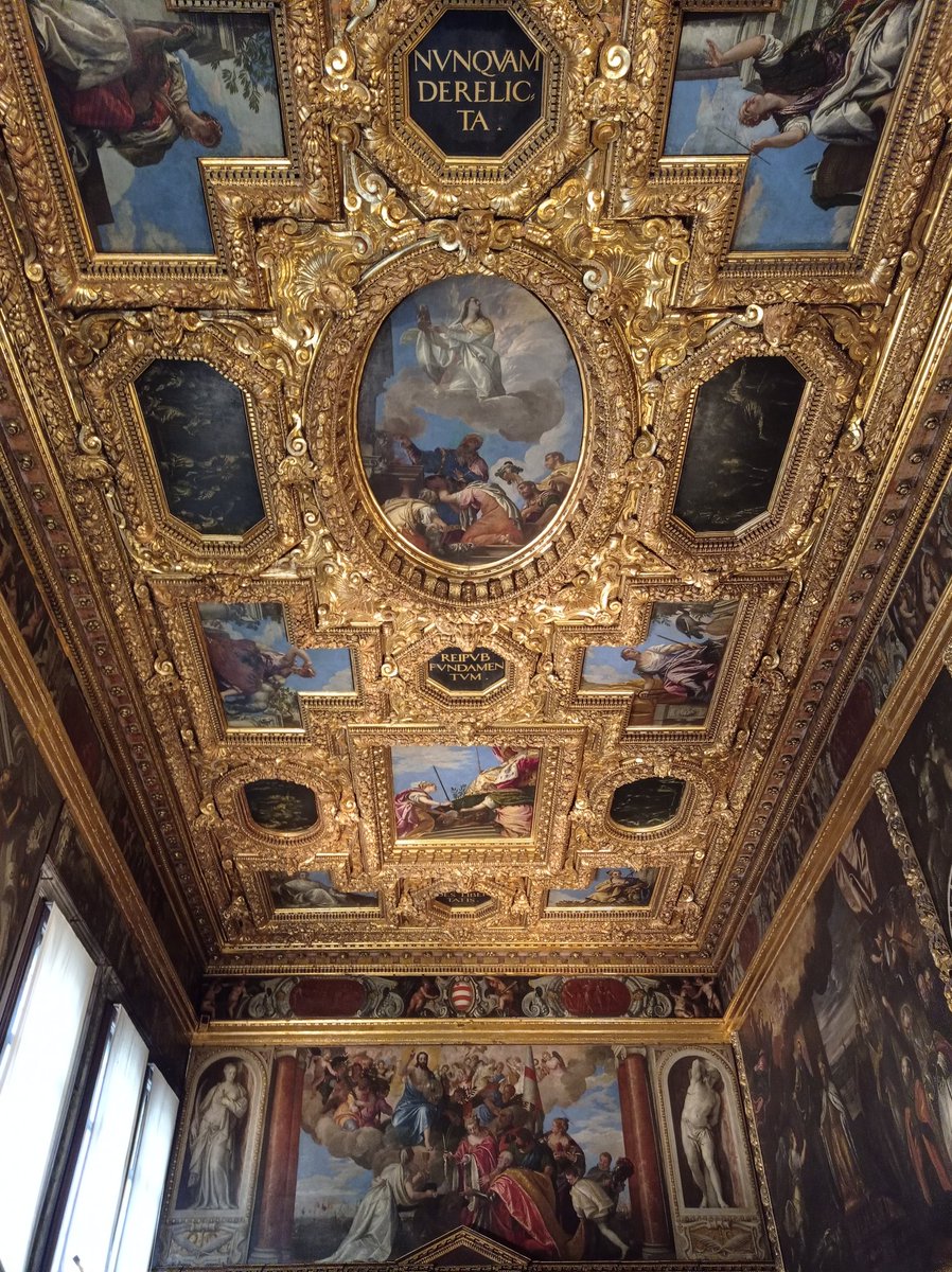The Good Government of the Republic [Venezia], together with the Faith on which it rests and the Virtues that guide and strengthen it (Veronese).