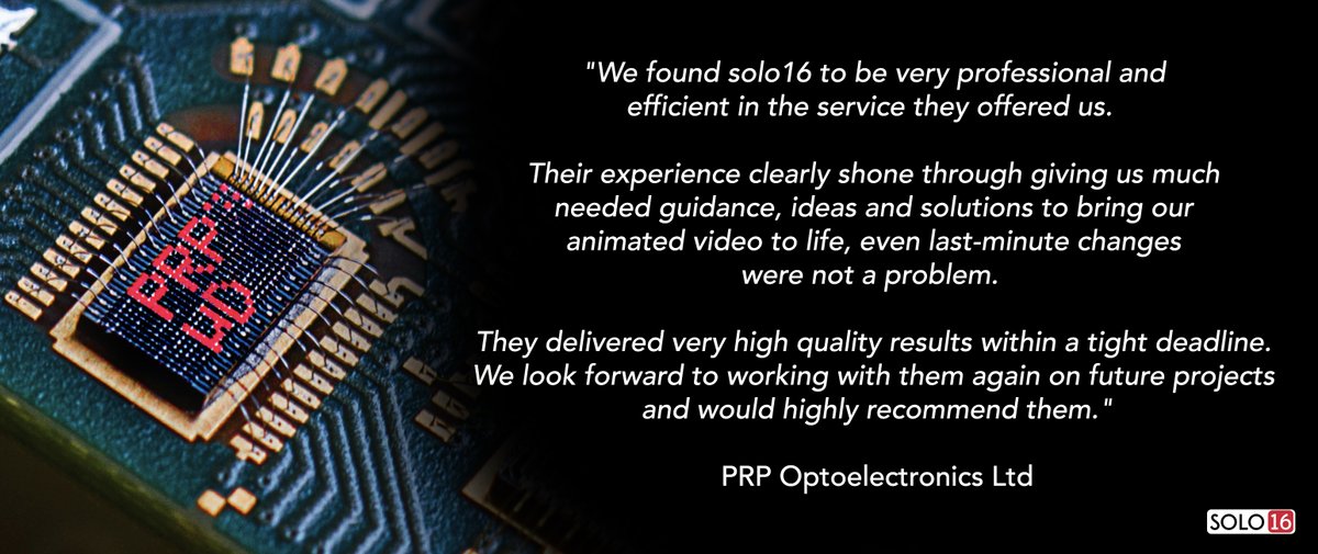 solo16uk's tweet photo. Great feedback from a client we designed an animated product video for recently. #CreativeVideoAgency #PR #Animation #VideoProduction #Swindon #Wiltshire #PRPOptoelectronics #Aegina #solo16 #DigitalMarketing https://t.co/I3NQbEvDjD