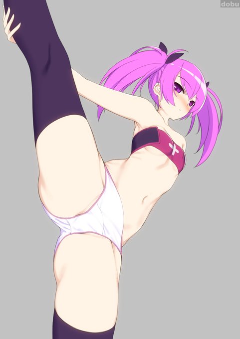 アイシャちゃんI字バランスrkgk
描いといてなんだけど体硬そうだし多分出来ないよね… 