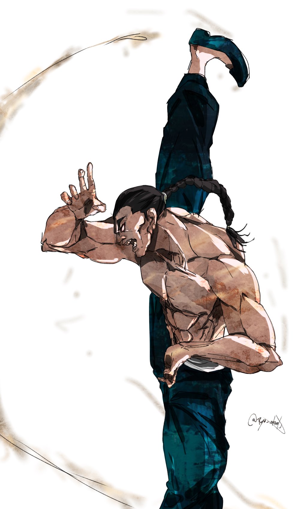 Ryo ଳ Twitterissa Rkgk I字バランス 烈 海王 T Co E4eaf1yxmb Twitter