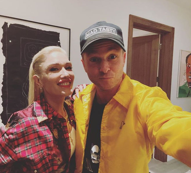 With one of the GREATEST to ever do it this week and she is as good as you think.... Gwen Stefani, I’m only wearing LAMB from now on and also applying to Catholic school. - Ryan Tedder