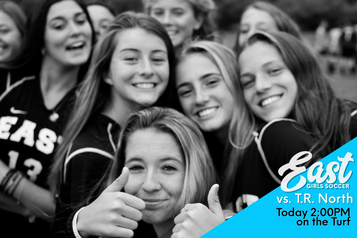 Home opener today! Frosh at 12:30. JV and Varsity at 2. #eastgirlssoccer