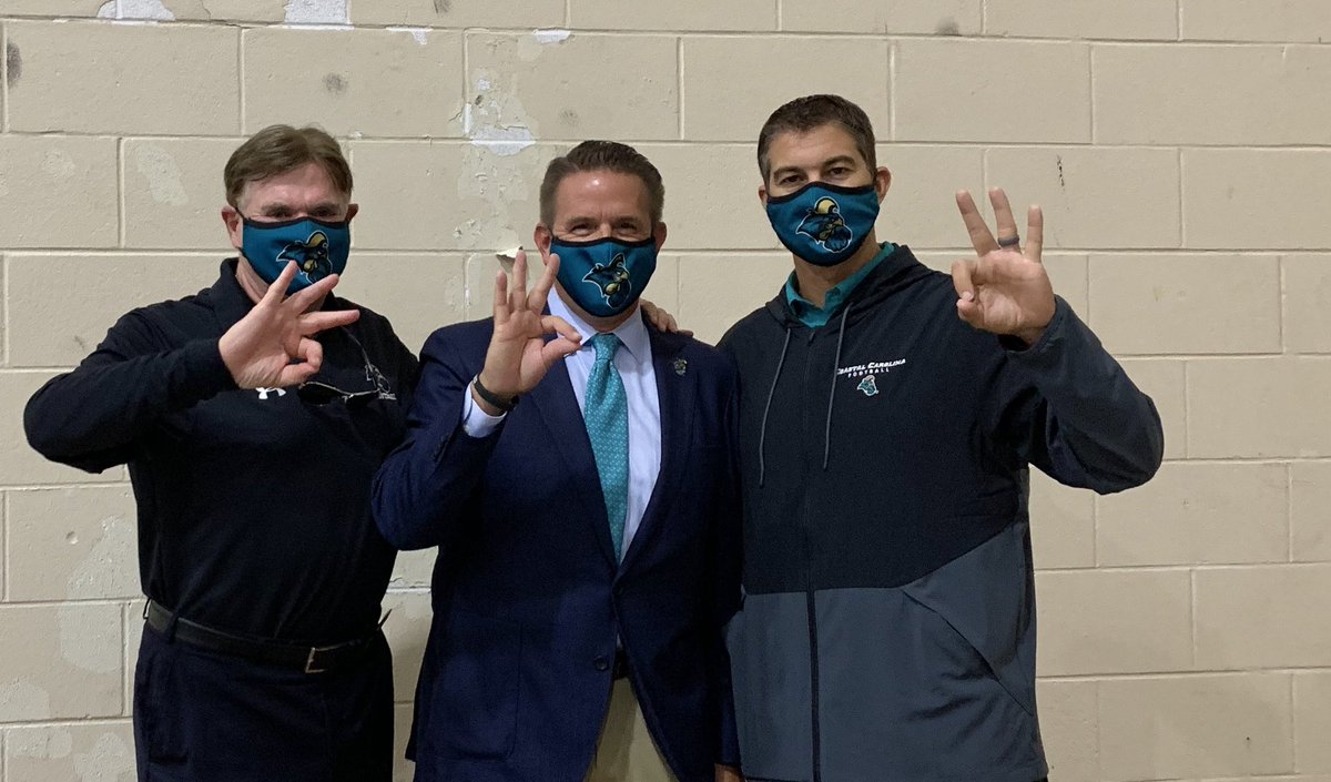 Honored and excited to make this our new home and serve <a href="/CCUChanticleers/">Coastal Carolina University</a> 

#TeamBenson can’t wait to get started. #ChantsUp 

coastal.edu/ccustories/new…