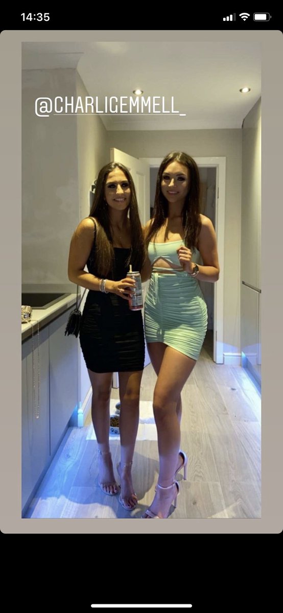 Happy birthday gorgeous girl🖤 miss your face so much ! Have the best day ever babe u deserve it and al see you soon love you cheekaaa💕 <a href="/charligemmell16/">Charli</a>