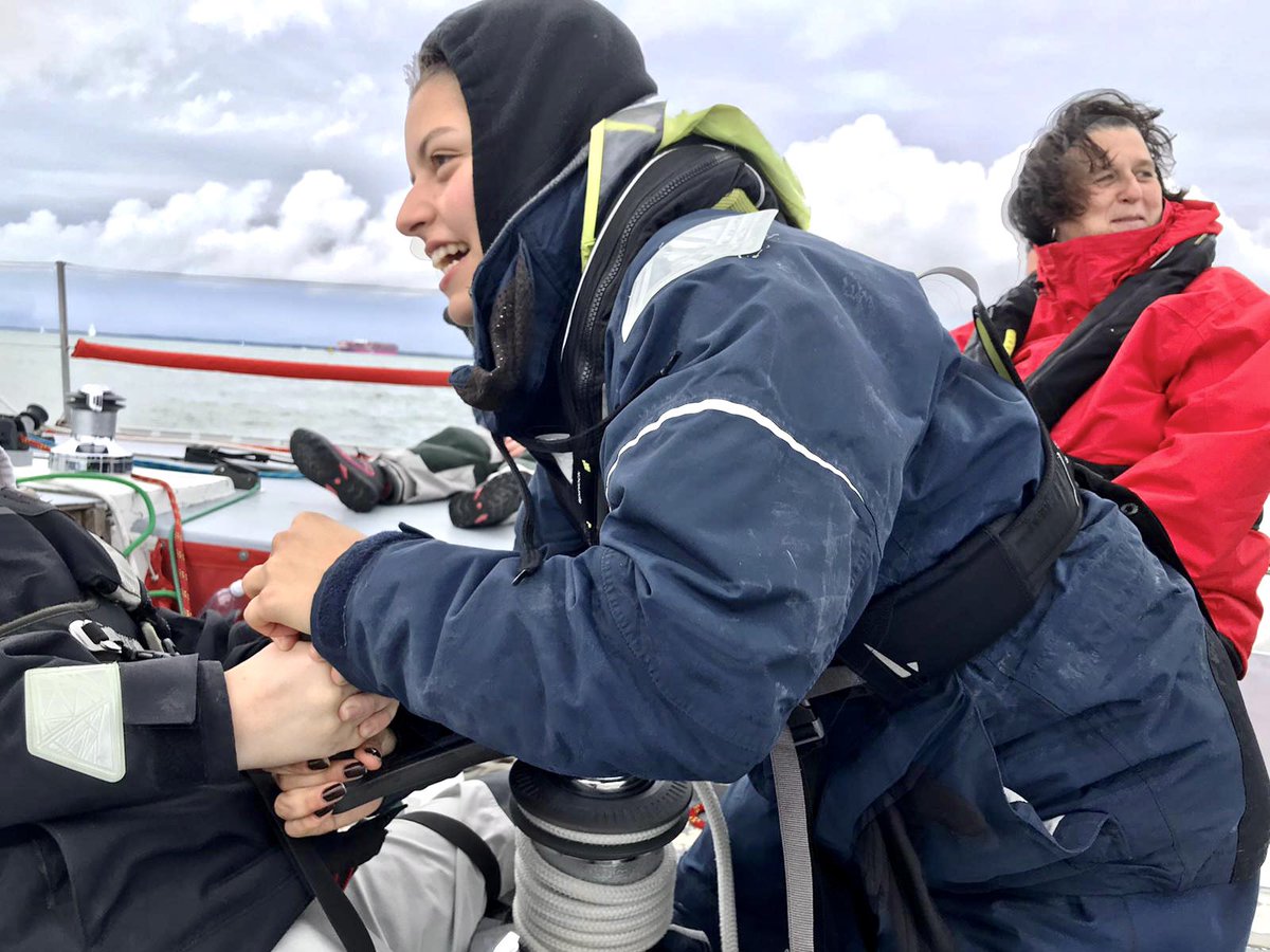 UKSailTraining's tweet photo. Some fab photos sent over to us from Sarah Corrigan aboard @ScaramoucheST 📸 #SSR20 https://t.co/uHTAiCABLC