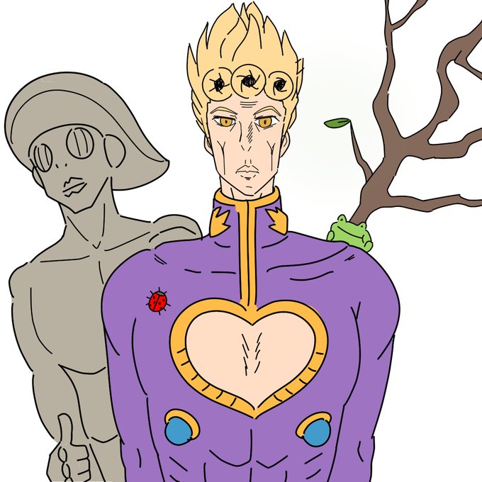 うろ覚え一発描きシリーズ#76
「ジョルノ・ジョバァーナ」 