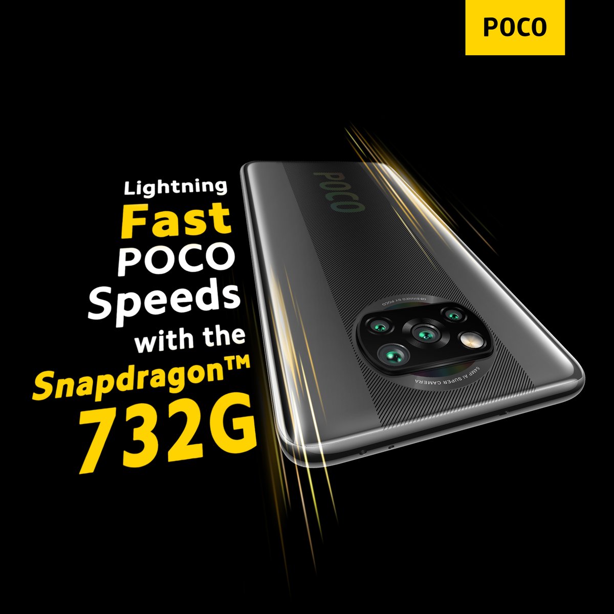 POCOGlobal's tweet photo. The most powerful 4G processor of 2020👽

#ExactlyWhatYouNeed for Interface Travel 👨‍🚀📱

#POCOX3 NFC 🌎 🥇 https://t.co/e6tV1xOKDU