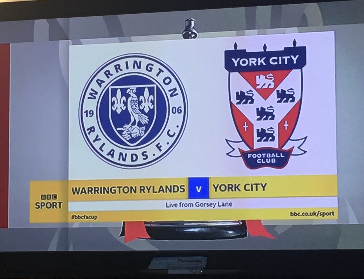 #WarringtonRylands it’s time...#FACup