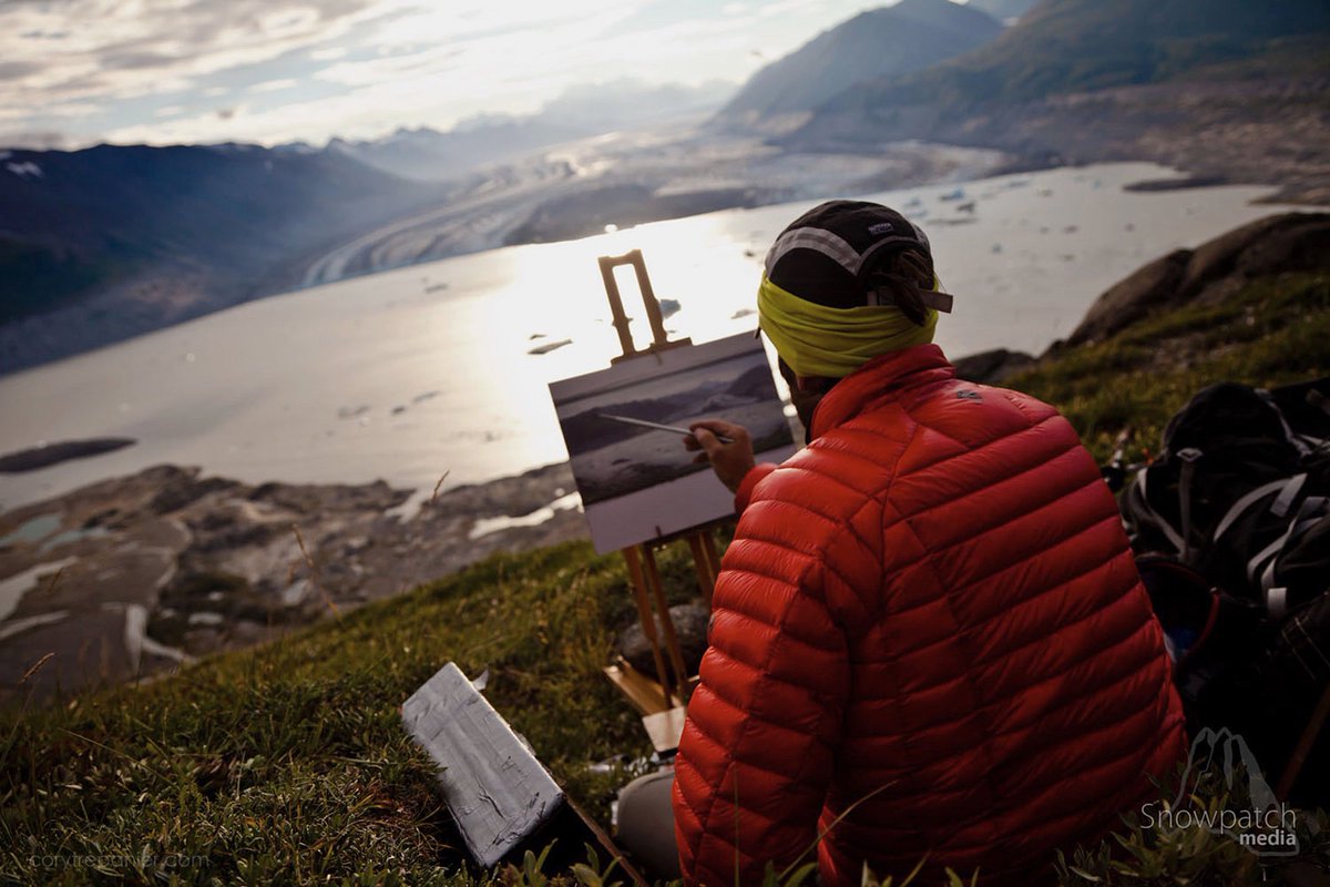 CoryTrepanier's tweet photo. NEW TrueWild website: https://t.co/RwNqUCOITc. In 2015, I did a month-long expedition into the spectacular #KluaneNP in the Yukon. In addition to new paintings, I shared the journey through photos; videos; journals; films. Hope you find a little inspiration over there :) https://t.co/KpJB3k3N7N