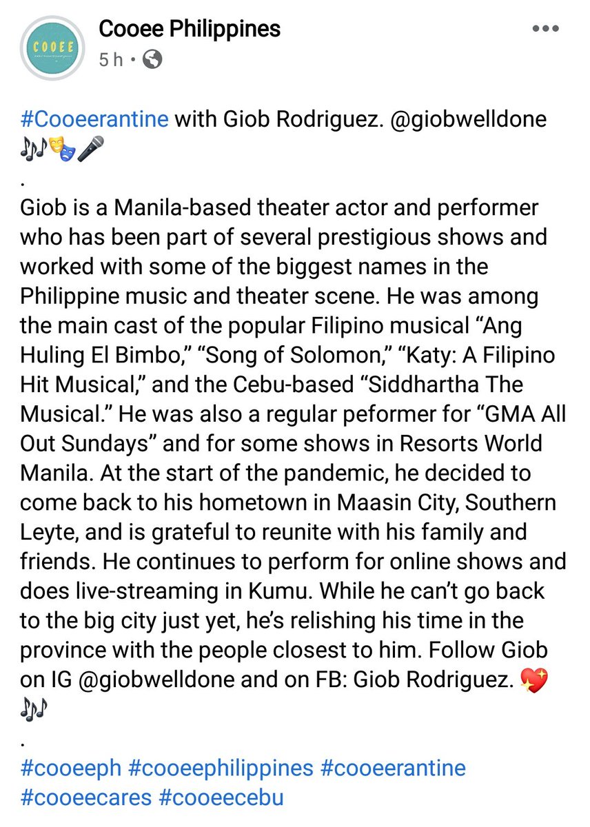 GiobsFAMGA's tweet photo. Thank you @cooeeph for featuring pangga, @giobwelldone 💙

#cooeeph #cooeerantine https://t.co/Ly2YjfxE7Y