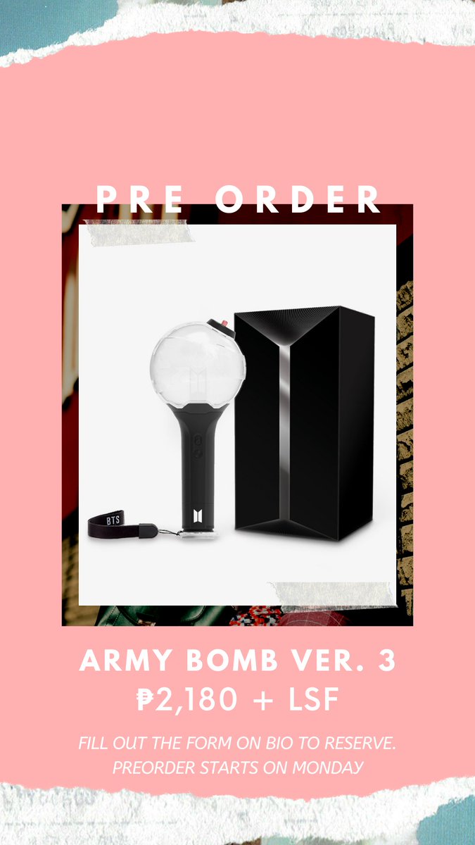 skphonline's tweet photo. Annyeong Chingu! PREORDER is now open for BTS: MOTS MERCH.
Price is in the photo.

Note: Preorder starts on Monday.
DOO: UNTIL OOS
DOP: Oct. 10, 2020

Fill out form to secure: https://t.co/PapsDoG9zd

#bts #btsmerchandise #ABV3 #armybomb #armybombse https://t.co/XhEyiYENLV