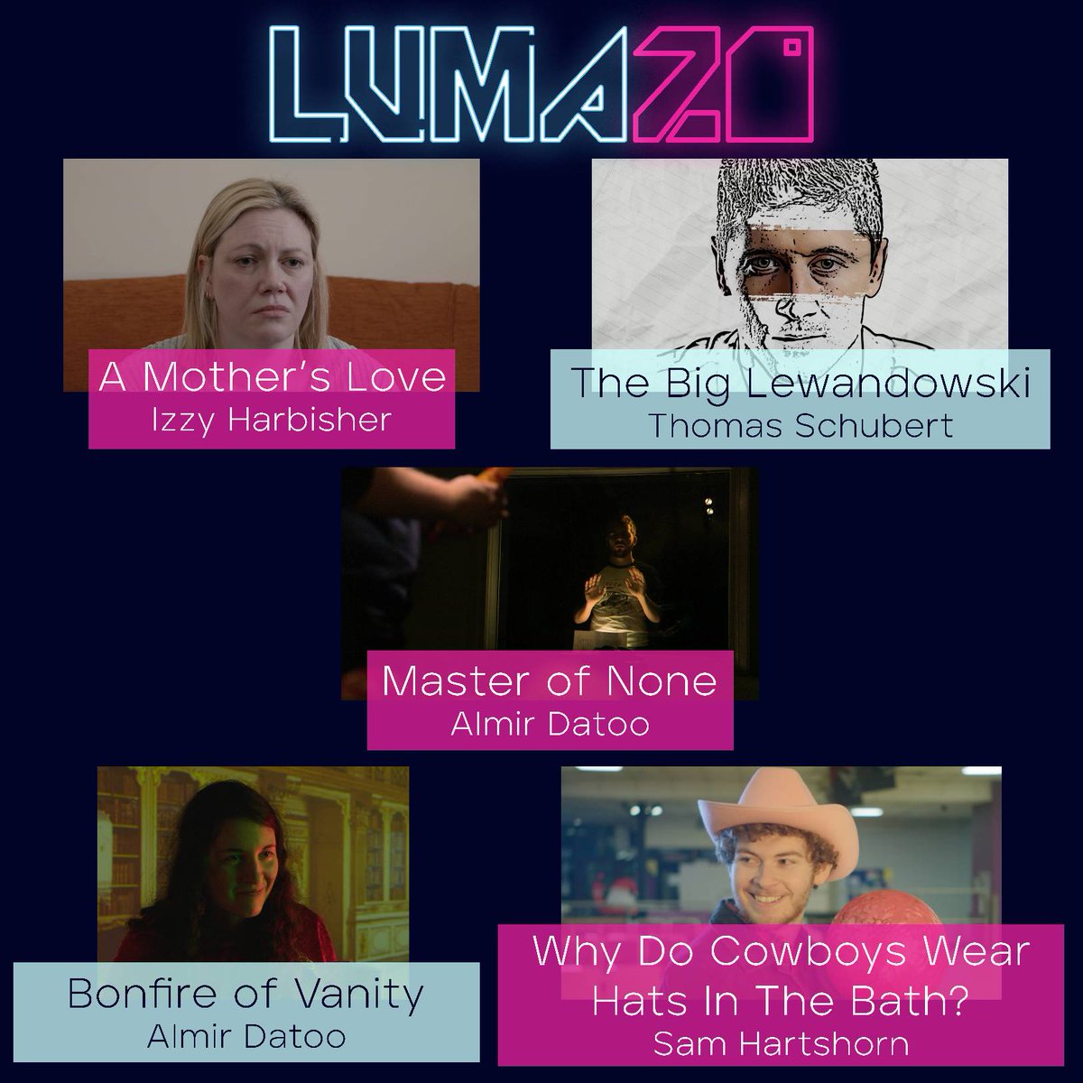 Want to watch some amazing films made by some amazing people? 

All of the submitted films for the Gala Showcase are now available to view online on our website! 

🎥 lumafilmfest.co.uk 🎥