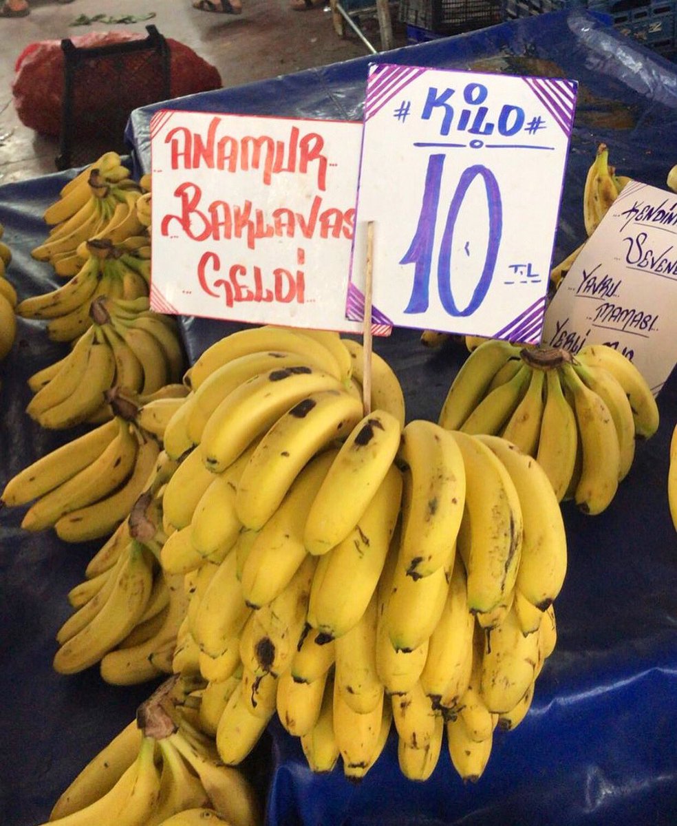 İthal muz yeme, Anamur muzu ye ! 🍌 #AnamurMuzu #MutfakMersinde