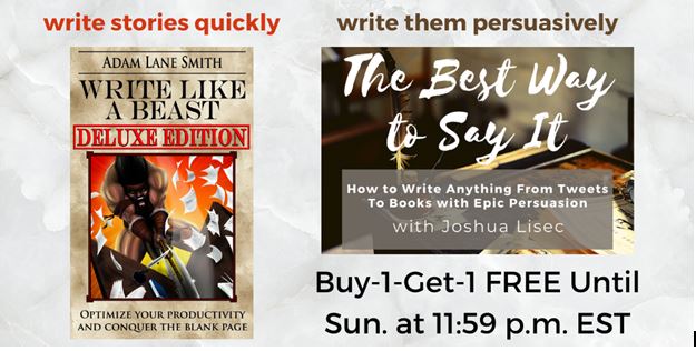 Both courses would cost you almost $200 normallyTHIS WEEKEND ONLY get them both for ONLY $99We all want to persuade our audience. Do it the right way and get results!Click the link below (aff) https://gumroad.com/a/749007987 