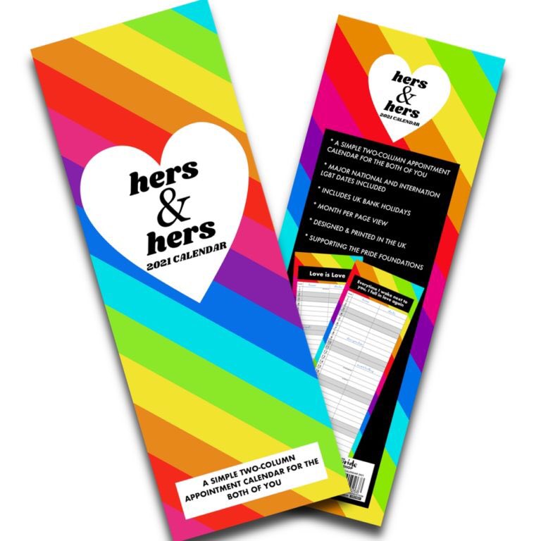 ThePrideShopUK's tweet photo. Fed up of seeing the other halfโs scribbling all over the calendar (ahem Jake!) - Now get your own side with these double columned #Calendars for 2021. Guaranteed brightest thing in the house! ๐ณ๏ธโ๐ - Supports The Pride Foundation https://t.co/rlz10pem7g #Prideshop #LGBT #Gay https://t.co/772jkIFEtO