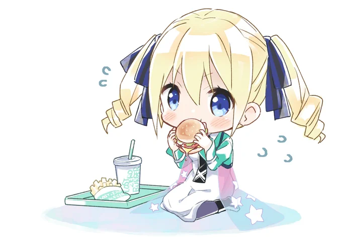 魔法科二期待機
…のまえに晩ごはんリーナ!🍔🍟🧋
#mahouka 