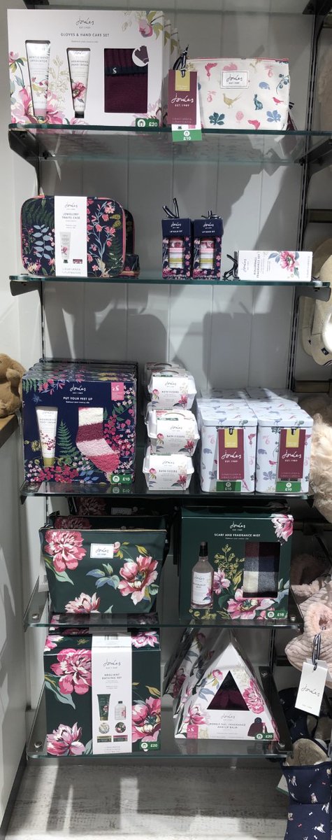 JoulesWS's tweet photo. JUST LANDED!! Our beautifully packaged toiletries have landed in store this week - the perfect little stocking fillers, or the perfect little present to treat yourself! Pop in to store to have a browse, and even take advantage of our 3 for 2 offer on the toiletries 💚💚 https://t.co/ze2C5s9QFA