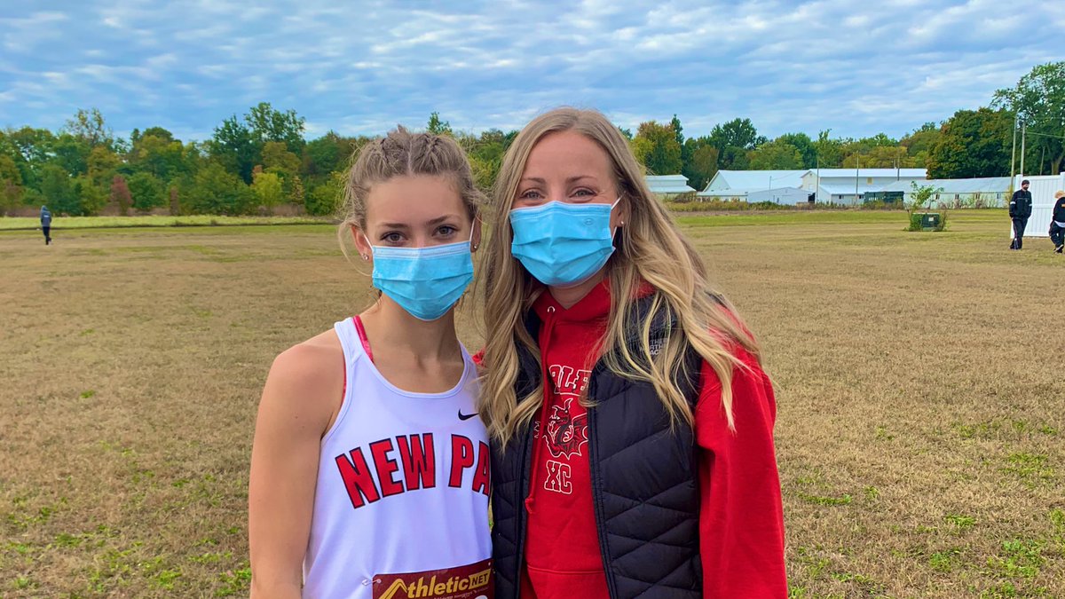 Congrats to Brenna Shaw. She broke,Dragon legend, Courtney O’Dell’s (Edon) record. (18:27) Incredible conference meet! @SouthernHancock <a href="/llantrip/">Lisa</a> <a href="/NPHSDragons/">New Palestine Dragons</a> <a href="/ELBranch13/">Eric Branch</a> #WeAreDragons