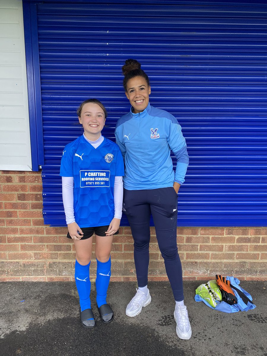 Thank you <a href="/Morgie_89/">Chloe Morgan</a> for coming to train with us girls today. Always love seeing you <a href="/BTFCU13GBlue/">BTFCU13GirlsBlue</a> <a href="/BTFCG/">BTFCGirls</a> <a href="/EssexCountyFA/">Essex County FA</a> <a href="/CPFC/">Crystal Palace F.C.</a>  <a href="/Womens_FC/">The WFC</a> <a href="/InspireGirlsLtd/">Inspire Girls Football</a> <a href="/proper_ballers/">Proper Ballers</a> <a href="/WF_East/">Women's Football East</a>