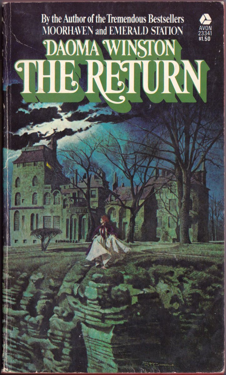 No, you're meant to flee, not go back!The Return, by Daoma Winston. Avon Books, 1972.