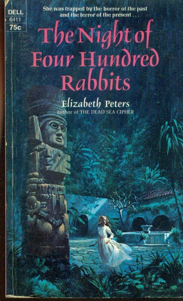 "The horror. The horror..."The Night Of Four Hundred Rabbits, by Elizabeth Peters. Dell, 1972.