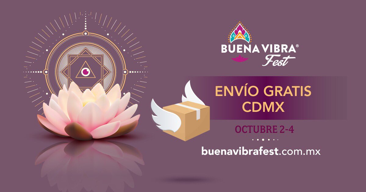 BuenaVibraFest's tweet photo. #envíogratis a la CDMX de tus productos holisticos favoritos: https://t.co/zgYljc6MWX https://t.co/0WNWNHfO9b