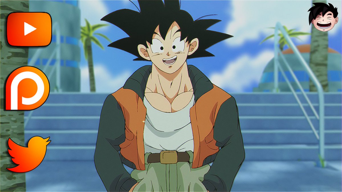 Barkarott's tweet image. created an old school and funimation filter 😂 #dragonball #Goku