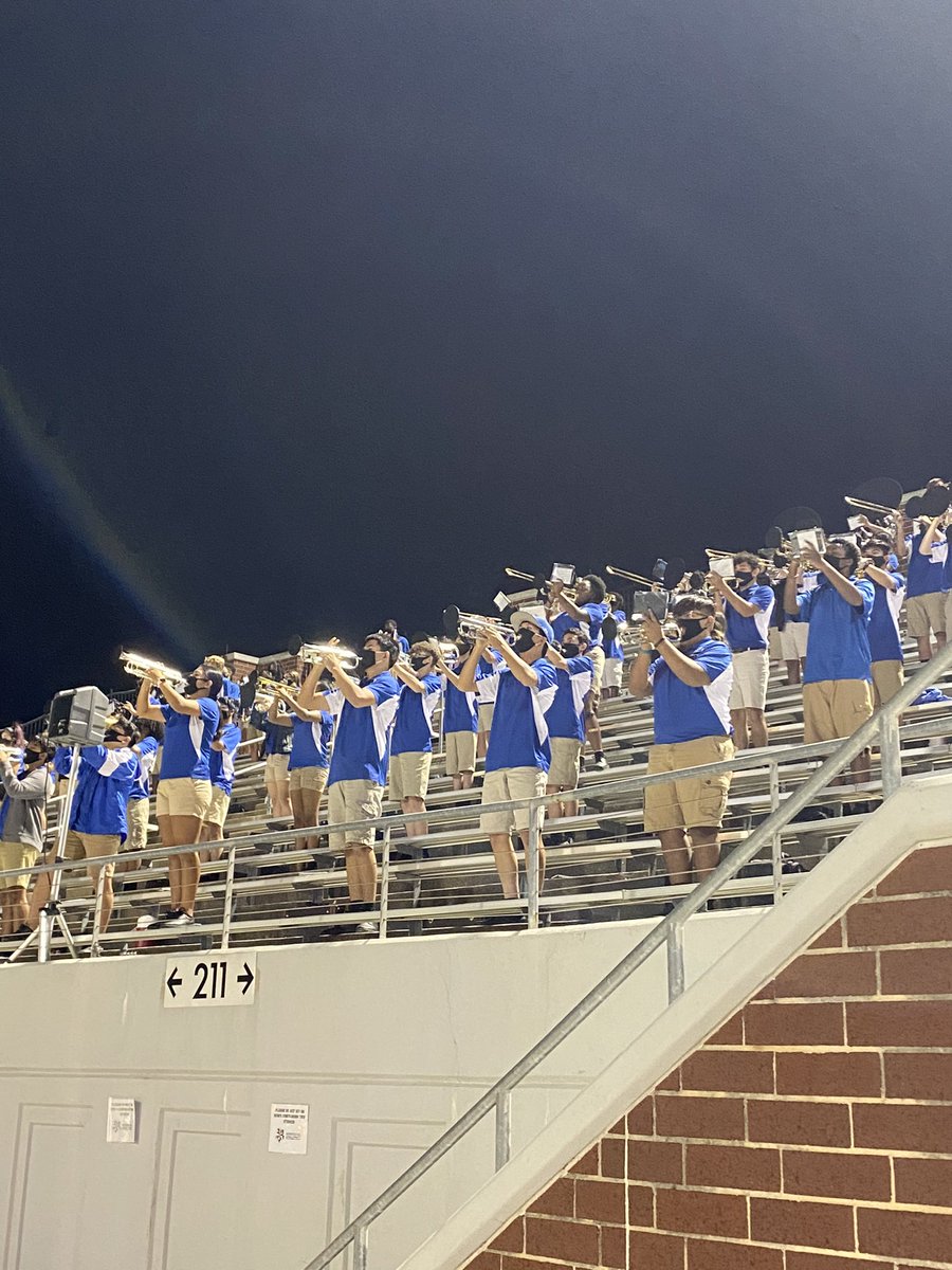 coachmutt's tweet photo. The last 6-months have been hard for everyone involved in education - students, teachers, staff, and administrators.  There have been so many dreams crushed, events cancelled, and what if’s.

But last night, our young people brought a sense of normalcy and smiles to many faces! https://t.co/6hshlHd7po