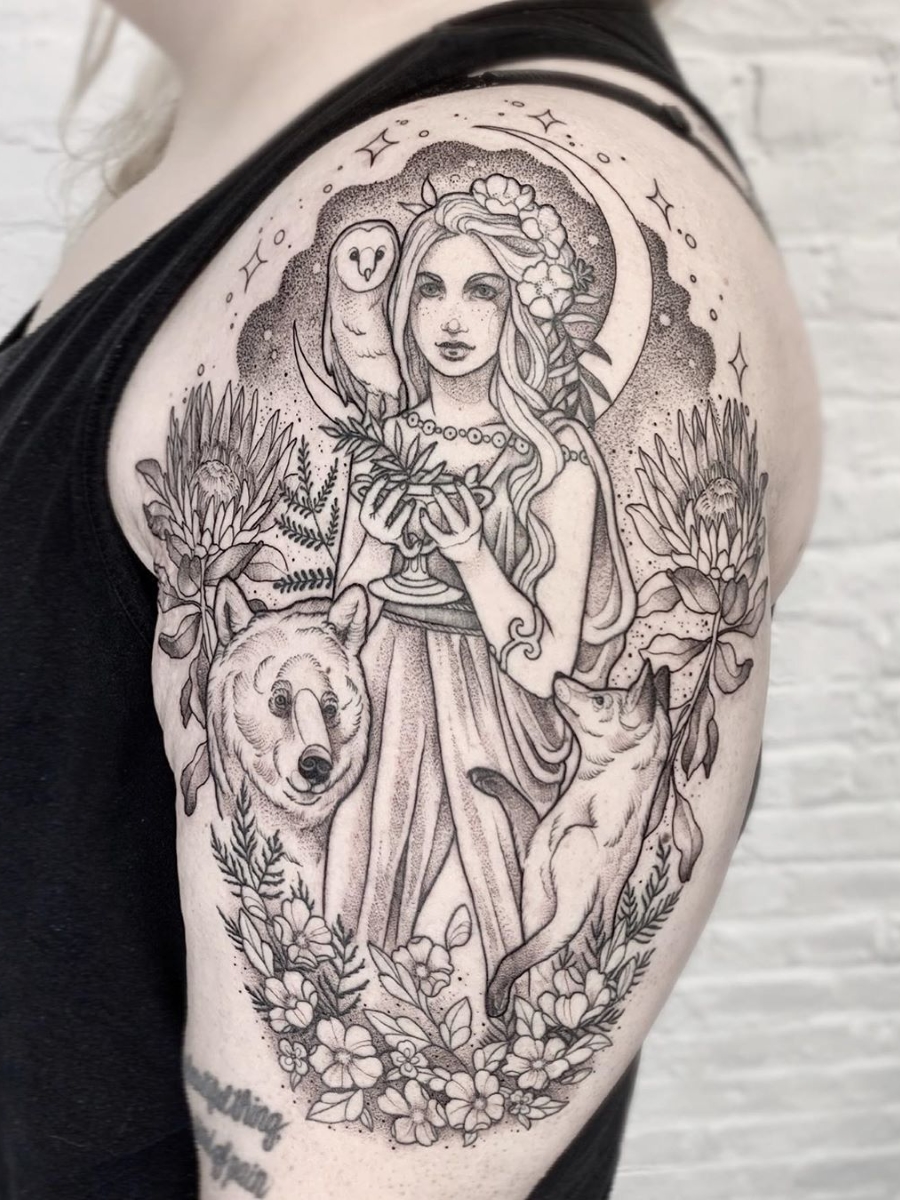 goddess tattoos and meaning circeTikTok Search