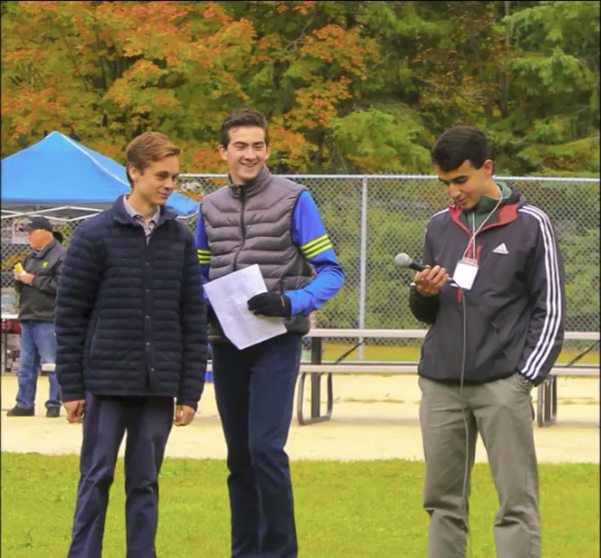 Throwback to our 49th annual Midhurst Autumnfest Fall Fair in September 2018! Pictured here are our event coordinators, Hale, AJ, and Ryan.