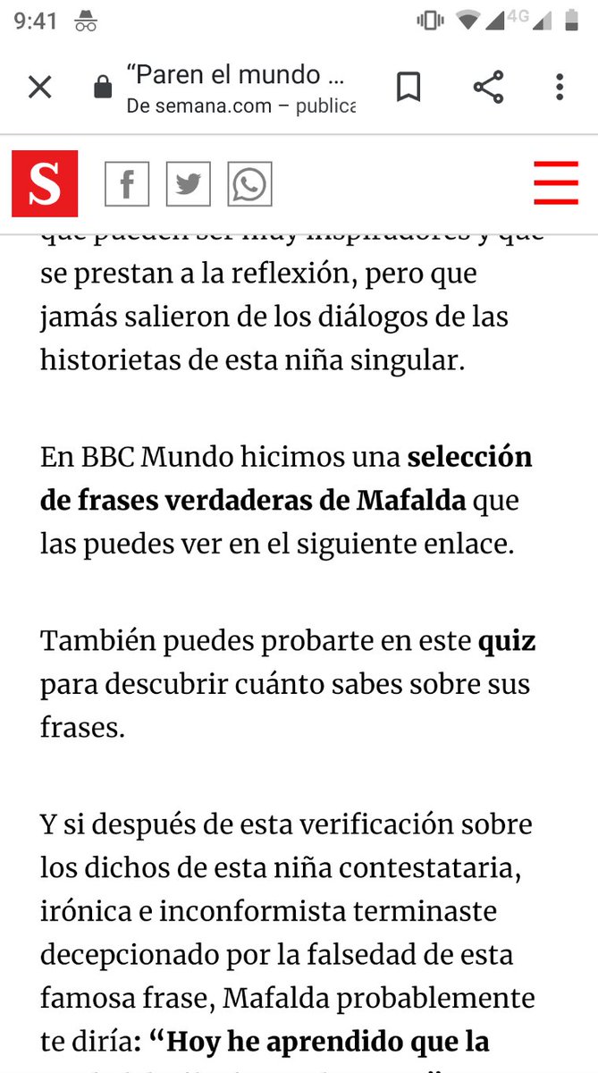 katelunae's tweet photo. @RevistaSemana porqué cuando entro a ver una noticia de su página dice: "en BBC Mundo hicimos una selección de ..." ? No veo que en ningún lado diga que la noticia fue tomada de BBC. Es exactamente la misma noticia! https://t.co/zSdlCn78if