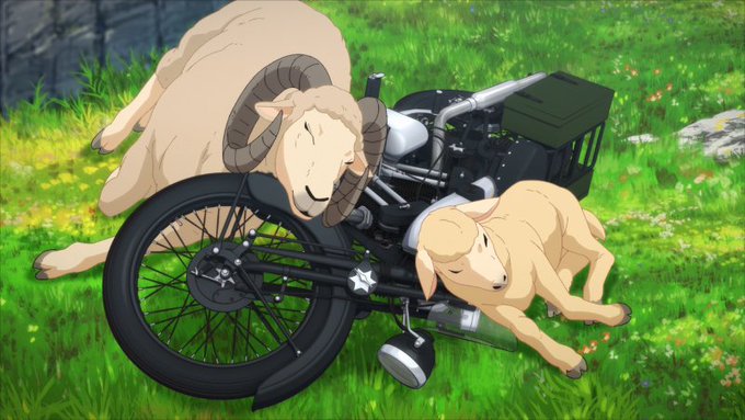 『キノの旅 -the Beautiful World- the Animated Series』第12話『羊たちの草原』