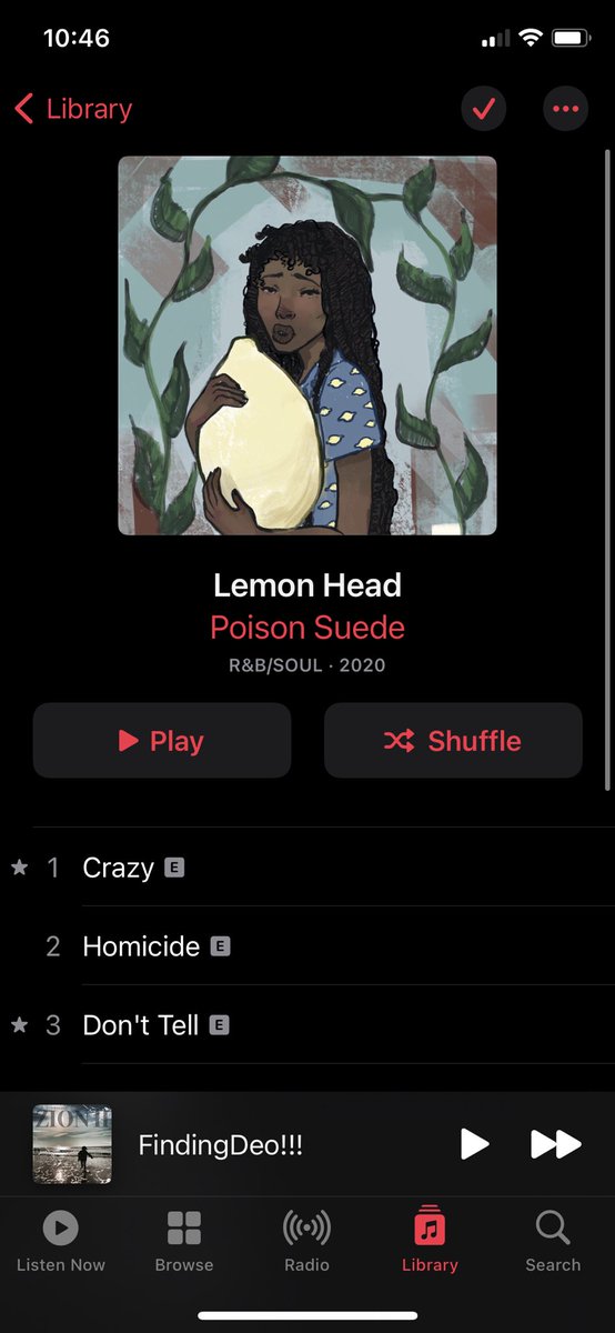 My brothers Poison Suede just dropped the debut album. Yall go run that up!