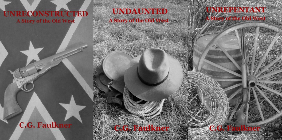 CGFaulknerBooks's tweet photo. Both my Western and Spy Trilogies are now available in paperback and kindle editions. Get yours today!
https://t.co/U9wHygArNs https://t.co/g49H7wCSEv