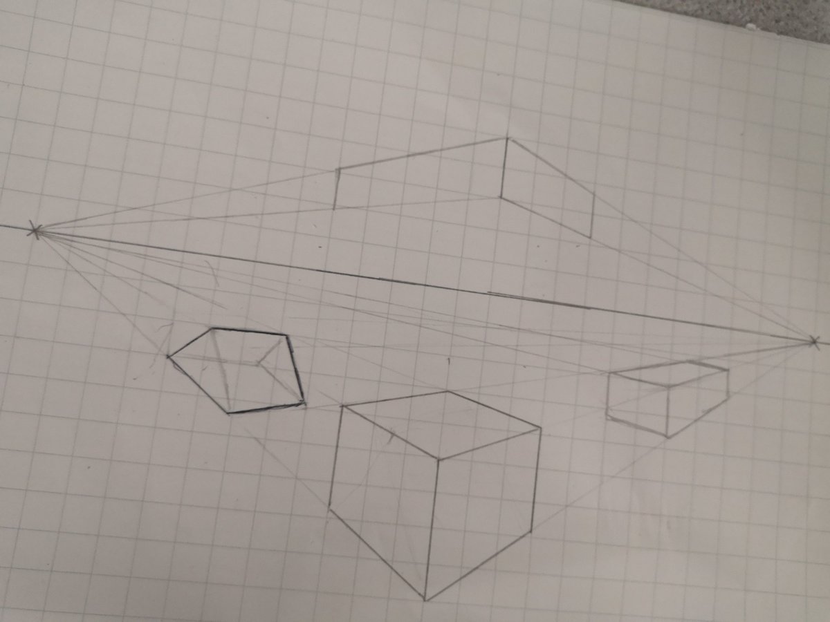 MrsC_BHCS_Tech's tweet image. Year 10 getting to grips with two-point perspective and practicing some rendering skills. #BHCSCreativeIndustries #DrawingSkills @BHCS_CIF @BrightonHillSch