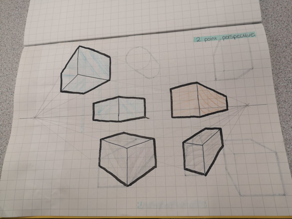 MrsC_BHCS_Tech's tweet image. Year 10 getting to grips with two-point perspective and practicing some rendering skills. #BHCSCreativeIndustries #DrawingSkills @BHCS_CIF @BrightonHillSch