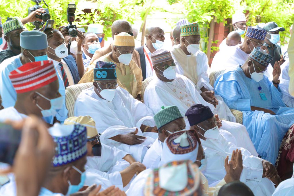 On behalf of my family, I express my deepest appreciation to all leaders, associates and friends who came from far and near to grace the wedding Fatiha of my son,  @AliyuAtiku to Fatima Ribadu in Abuja.