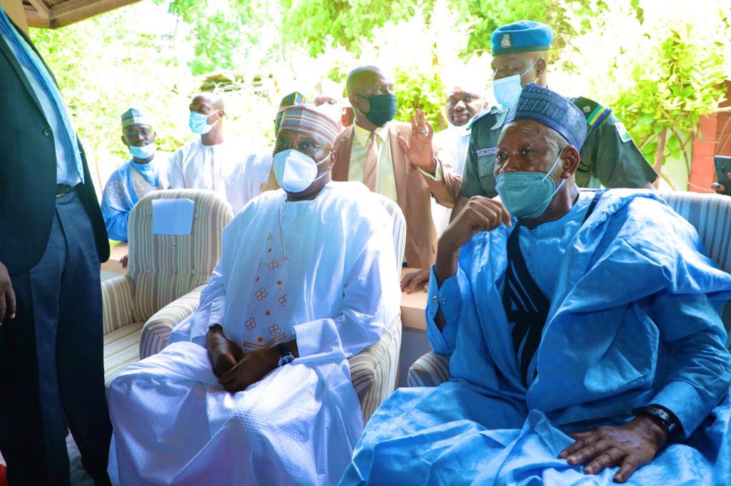 On behalf of my family, I express my deepest appreciation to all leaders, associates and friends who came from far and near to grace the wedding Fatiha of my son,  @AliyuAtiku to Fatima Ribadu in Abuja.